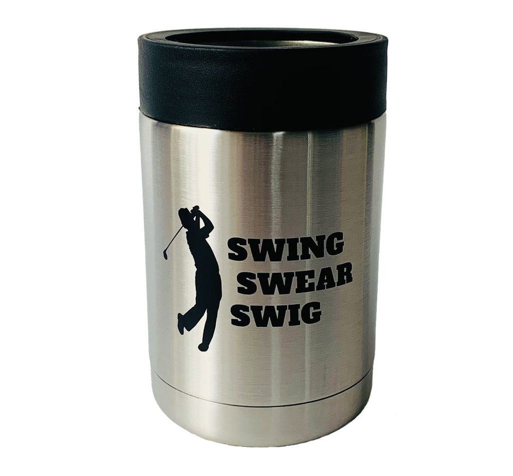  Golf Can Koozie - Funny Golf Gift - Stainless Steel