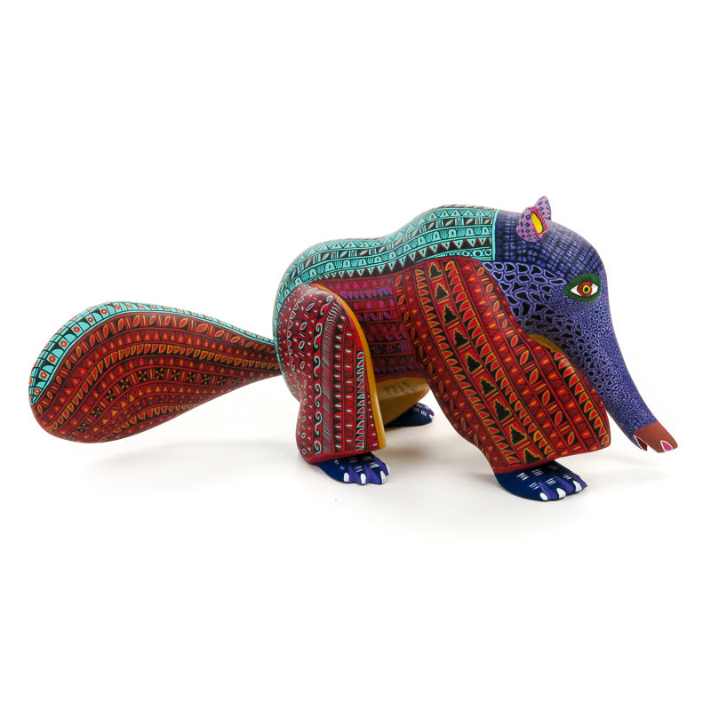 Anteater - Oaxacan Alebrije Wood Carving – Viva Mexico - Fine Mexican Art