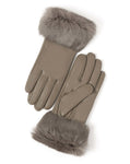YISEVEN Women's Touchscreen Sheepskin Leather Gloves