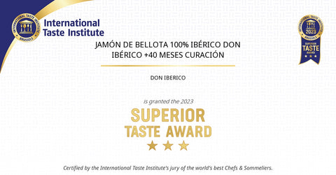 certificado itqi jamon de bellota don iberico