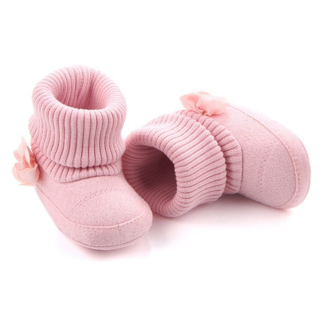 baby pink sock boots