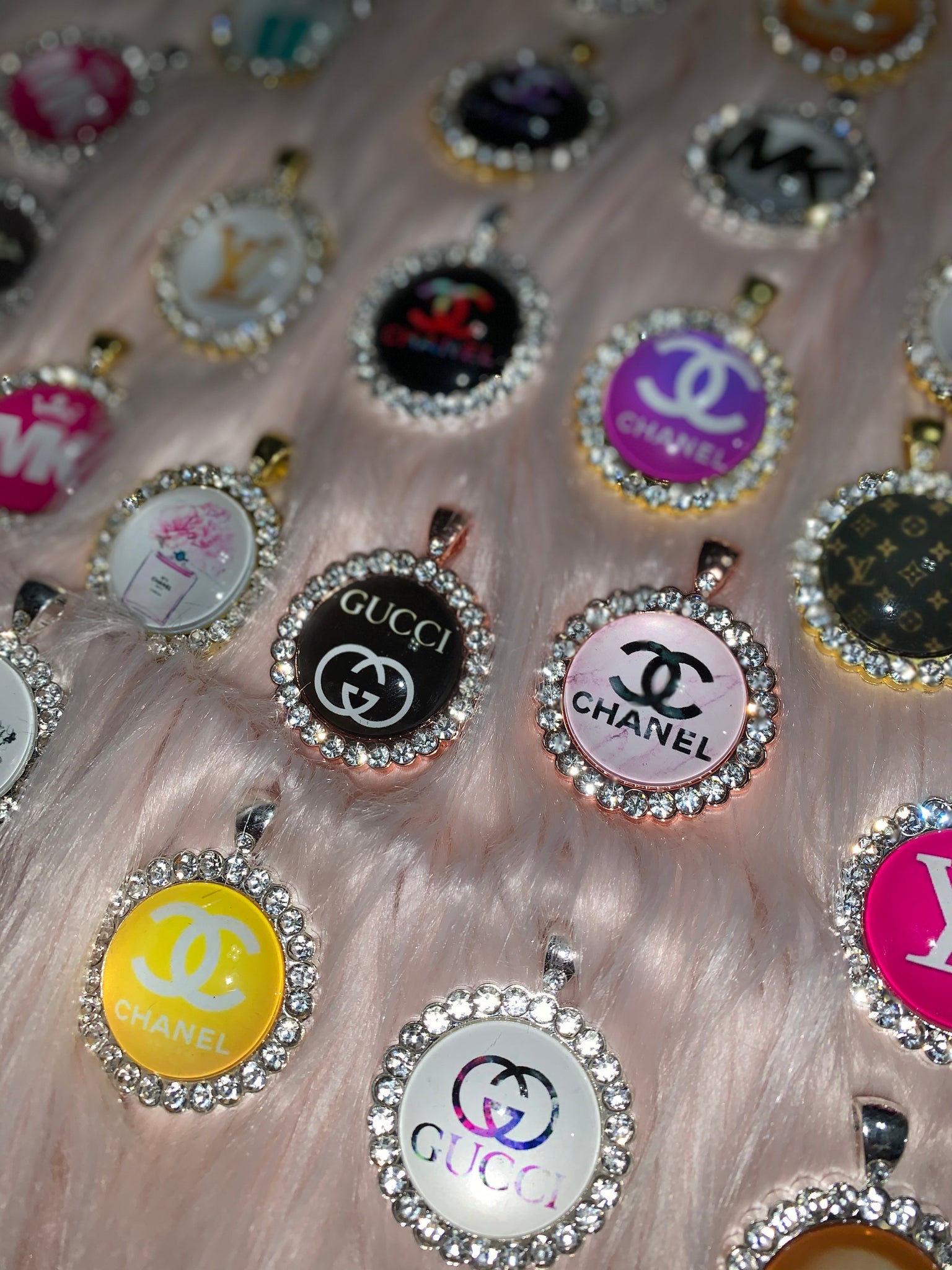 chanel croc charms