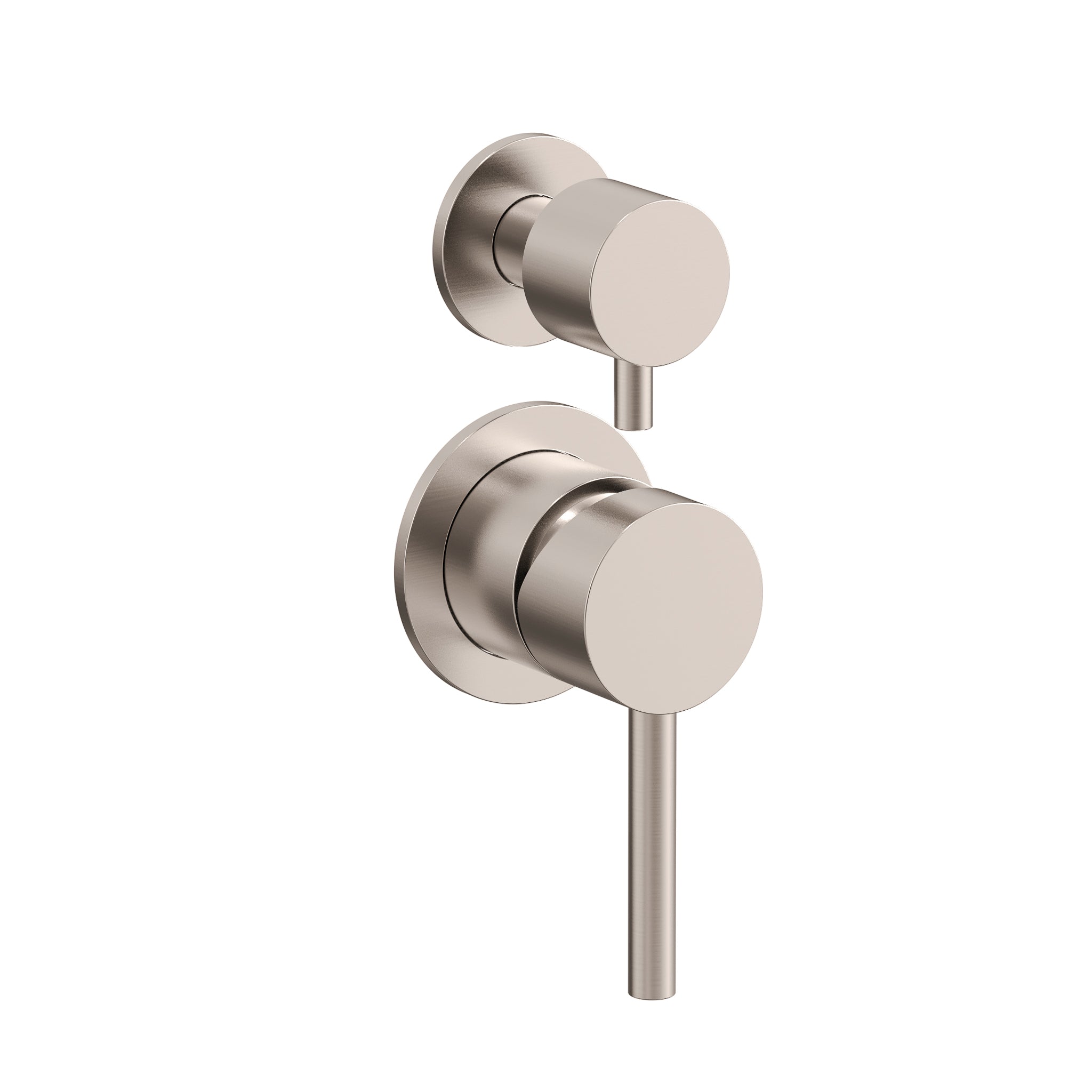 Profile III Shower/ Bath Wall Mixer with Diverter, Brushed SS Nickel