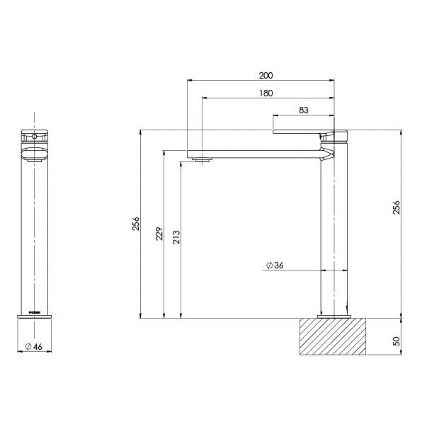 Phoenix Teel Vessel Mixer | Matte Black |