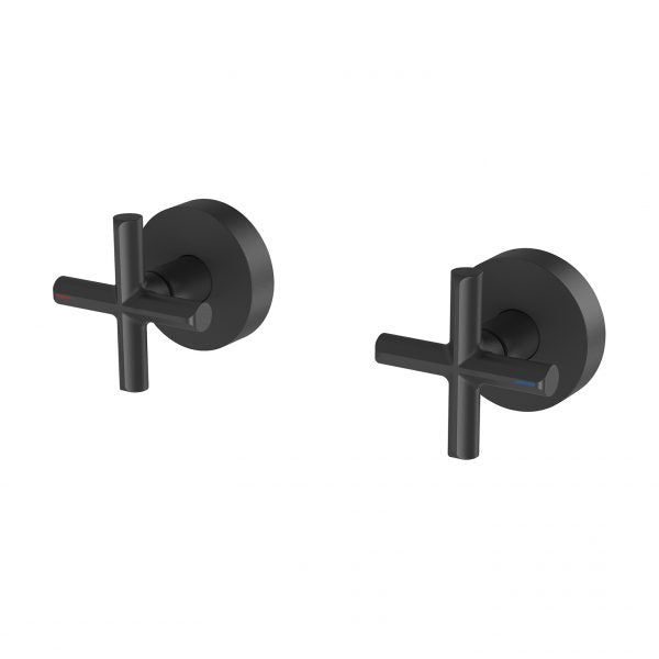 Phoenix Vivid Slimline Plus Wall Top Assemblies Available with Standard and Extended Spindles | Matte Black |