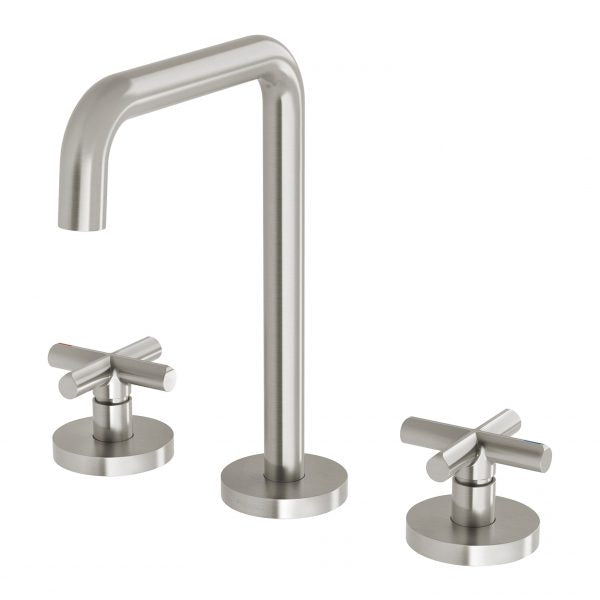 Phoenix Vivid Slimline Plus Basin Set | Brushed Nickel |