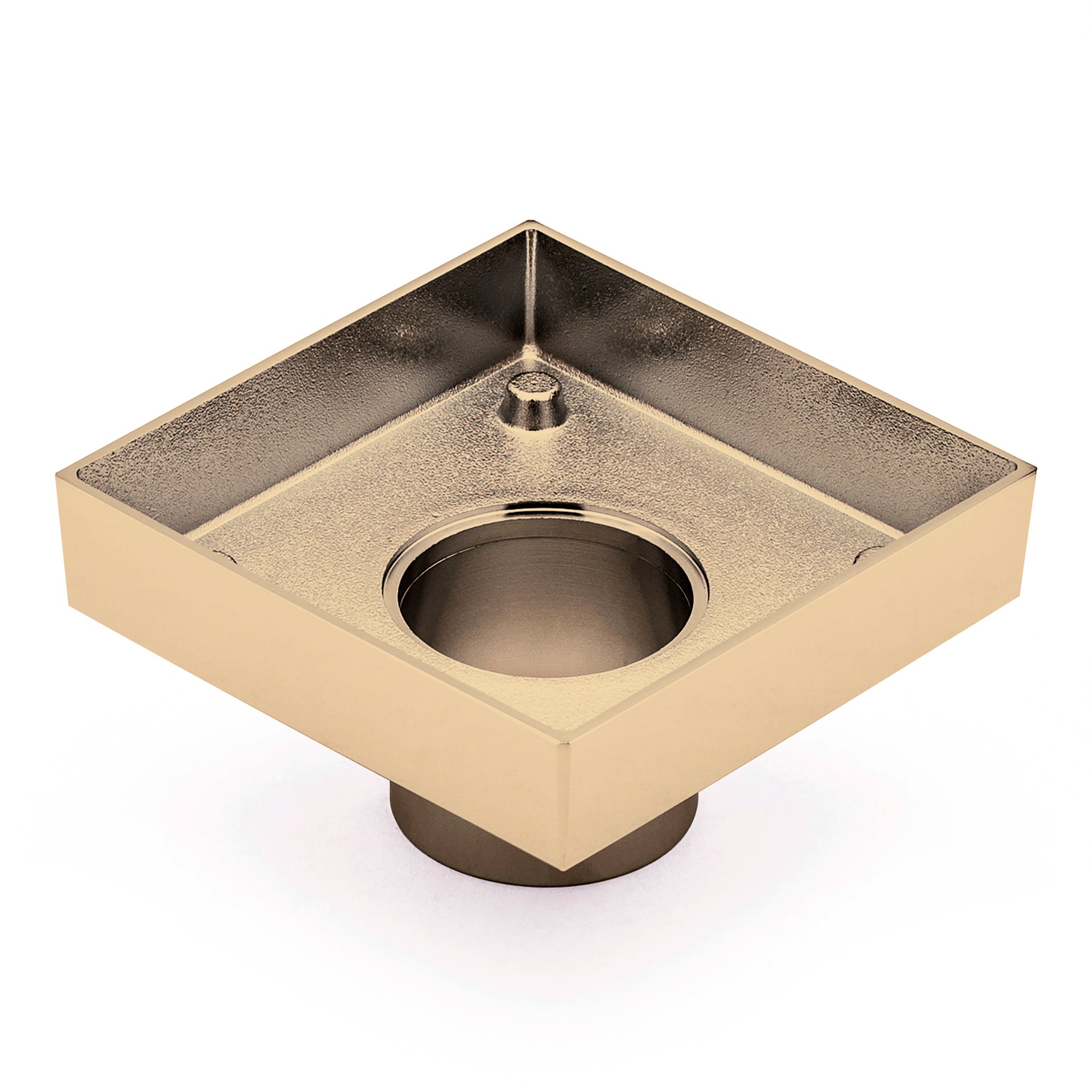 Premium Floor Drain with Tile Insert - Floor Waste | 50mm Outlet, Brushed Brass (Gold) |