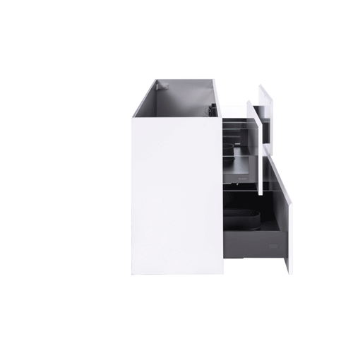 Alles Plus 1800mm Floor Standing Vanity Cabinet | Satin White |