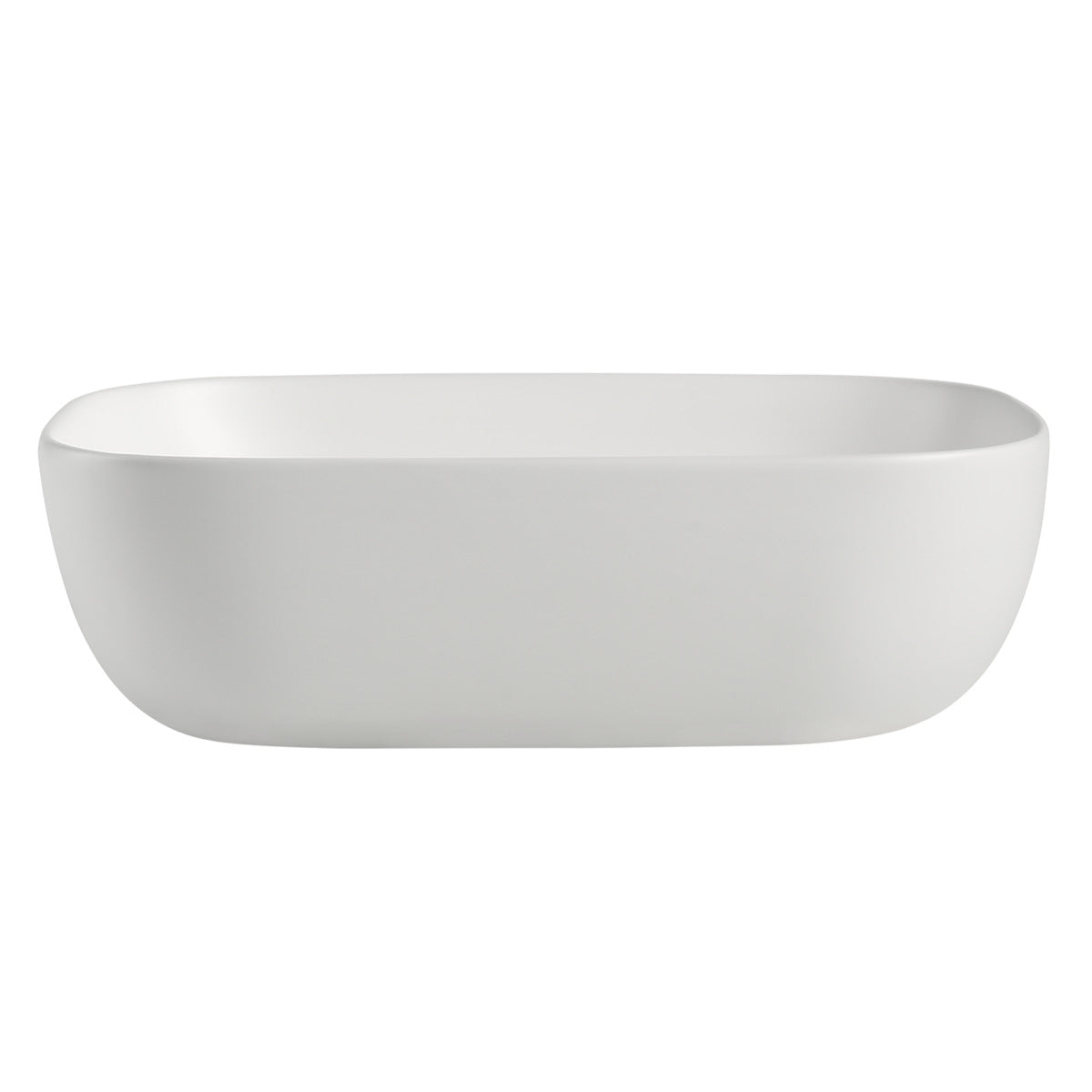 Julio 455mm x 325mm Above-Counter Basin, Matte White