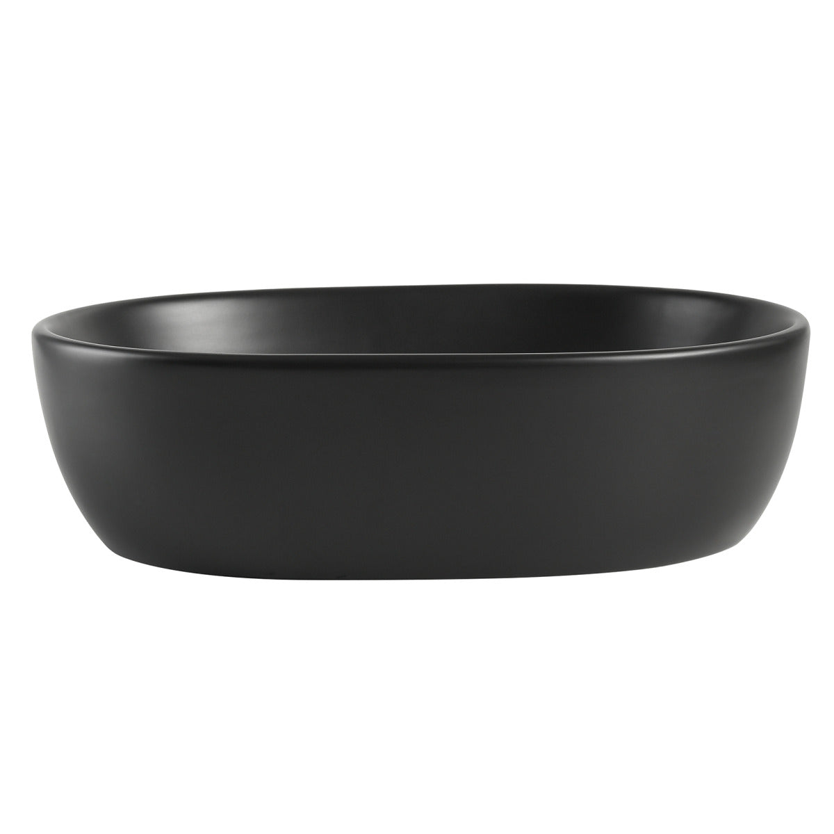 Capsula 480mm x 350mm Above-Counter Basin, Matte Black