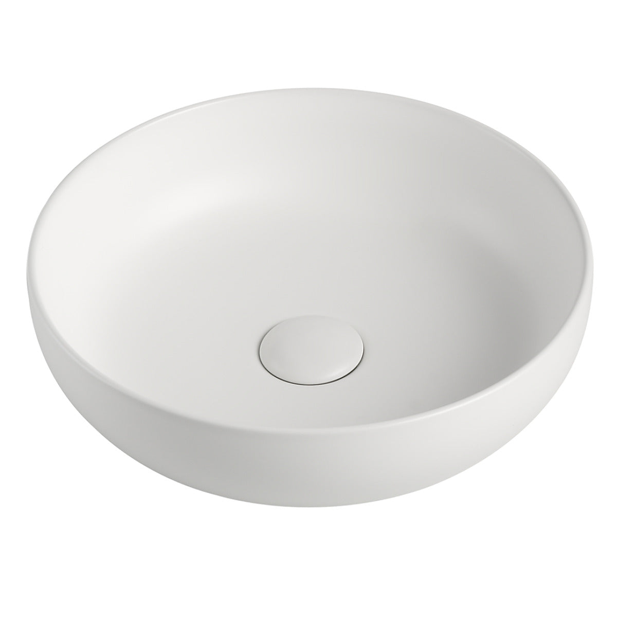 Disco 370mm Above-Counter Basin, Matte White