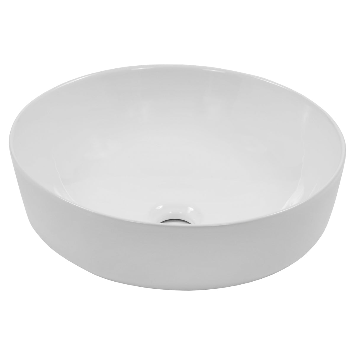 Dove 415mm Above-Counter Basin, Gloss White