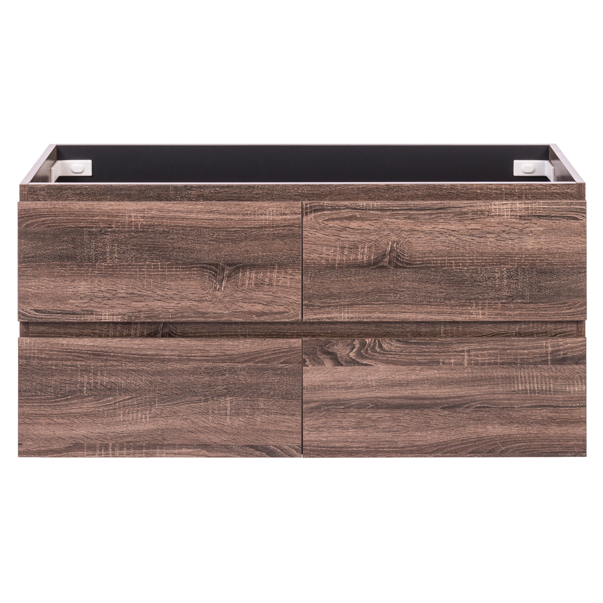 Alles Plus 1200mm Wall Hung Vanity Cabinet | Legna Noir Woodgrain |