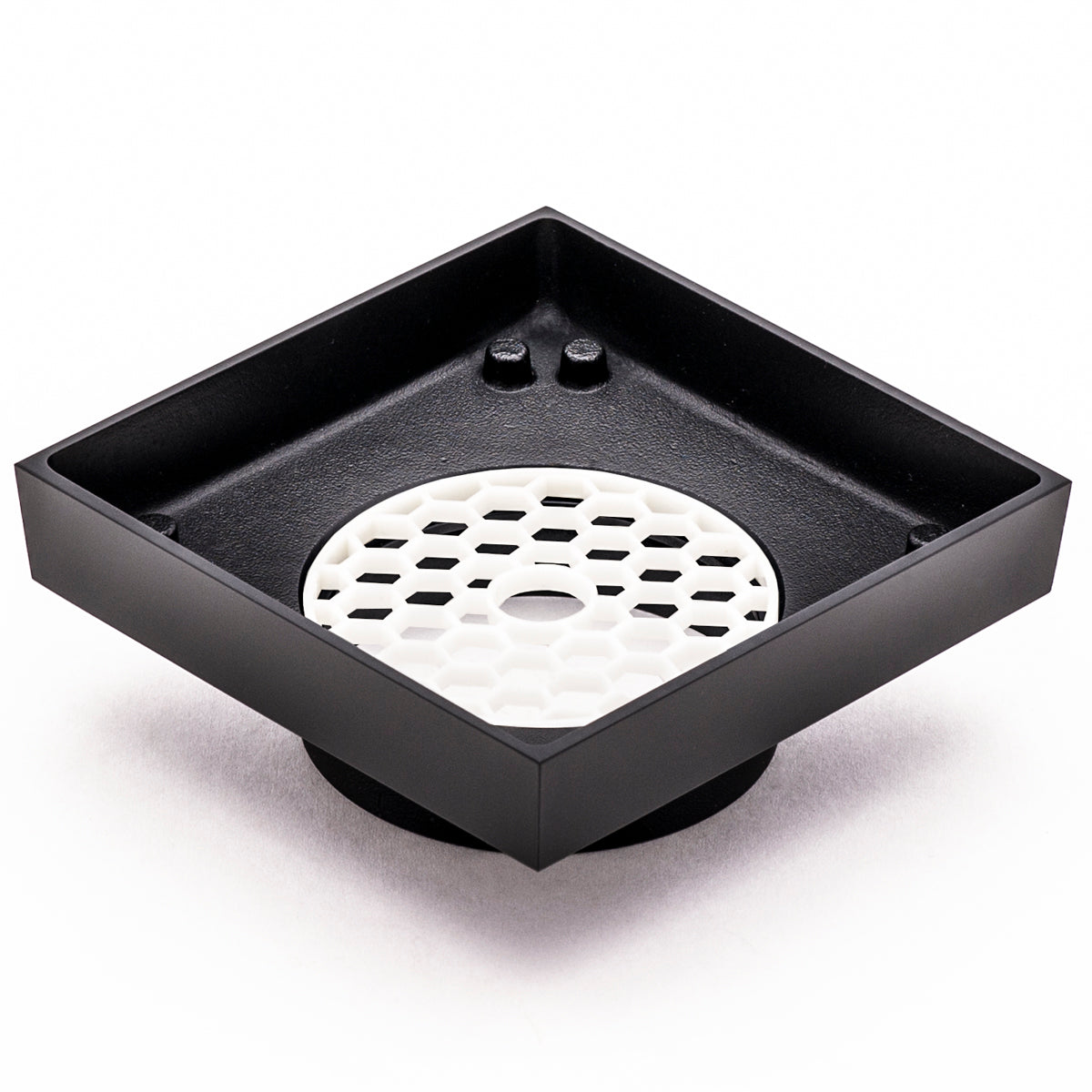 Premium Floor Drain with Tile Insert - Floor Waste | 75mm Outlet, Matte Black |