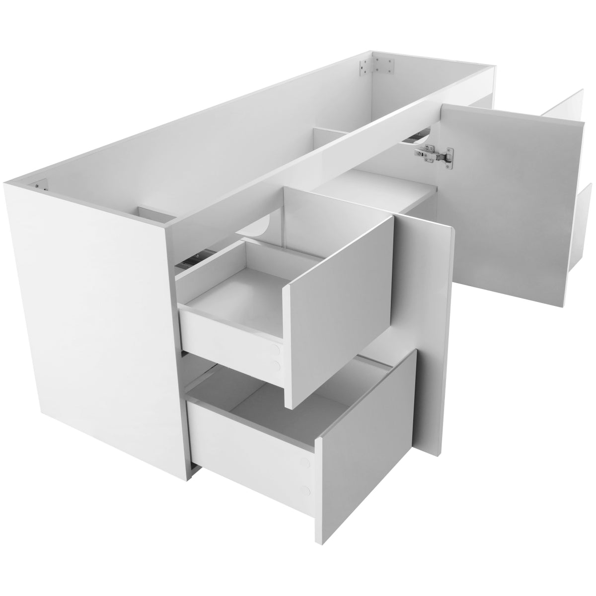 Avisé 1500mm Wall Hung Vanity Cabinet | Gloss White |