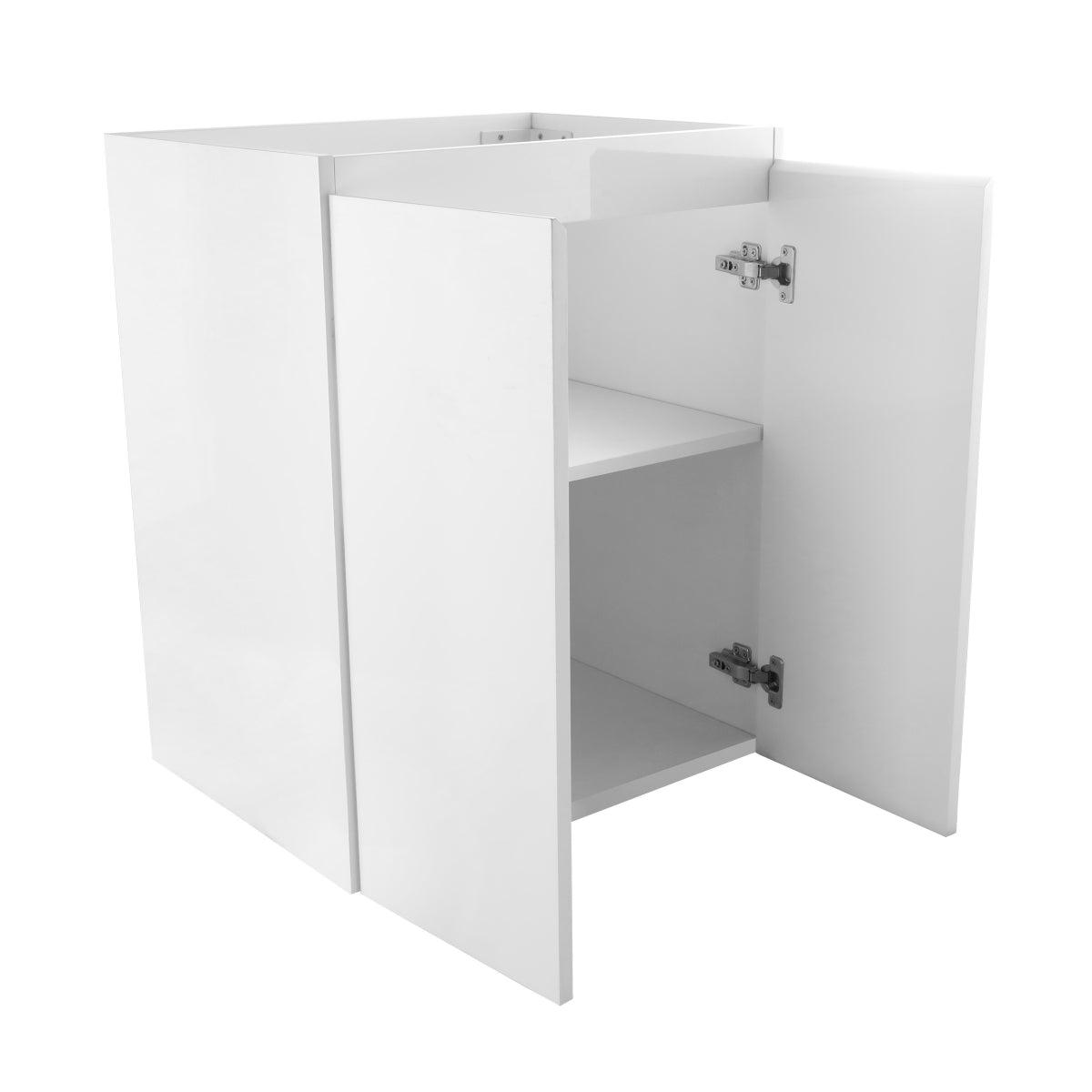 Avisé 600mm Floor Standing Vanity Cabinet | Gloss White |