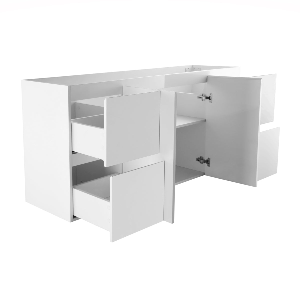 Avisé 1500mm Floor Standing Vanity Cabinet | Gloss White |