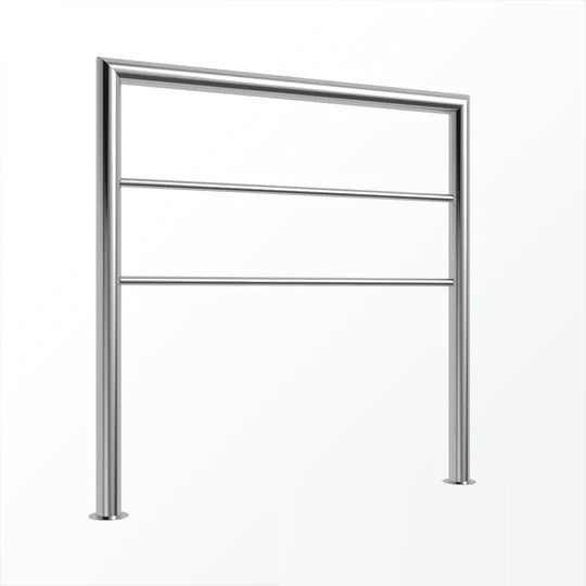 Floor Mounted Freestanding Heated Rail 830mm (W) x 900mm (H) | 4 Colours Available |