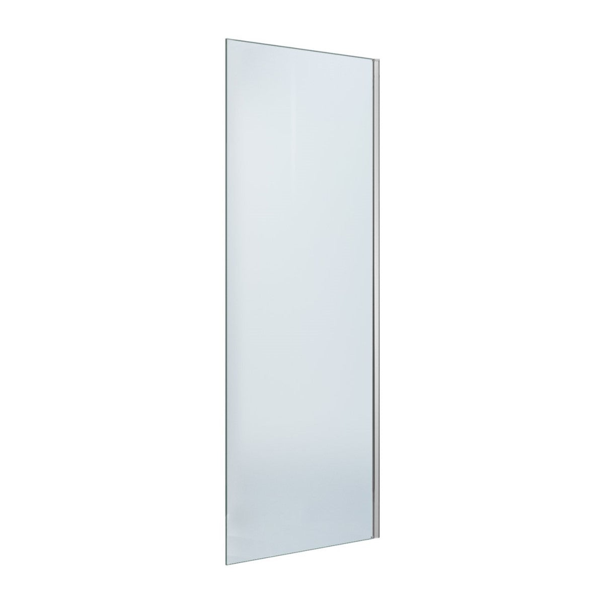 Fresca Fixed Shower Screen Panel for Walk in Shower, Chrome or Black Hardware. Available in 950mm, 1050mm, 1150mm.