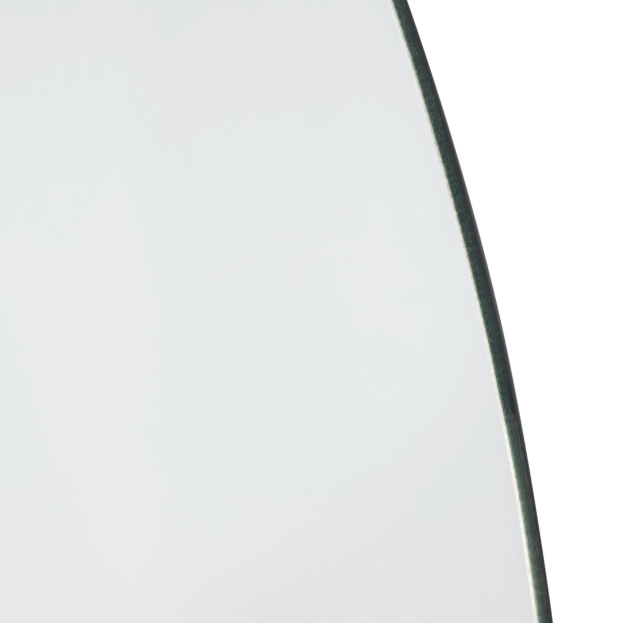 Pill Oval 400mm x 750mm Frameless Mirror with Polished Edge