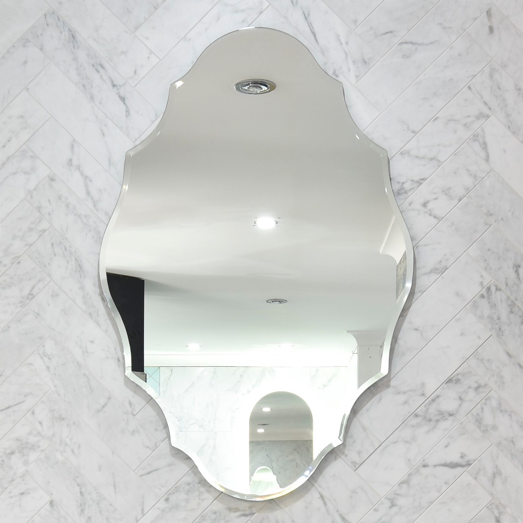 Princess Frameless Mirror with Bevelled Edge | 2 sizes, 500mm and 600mm |