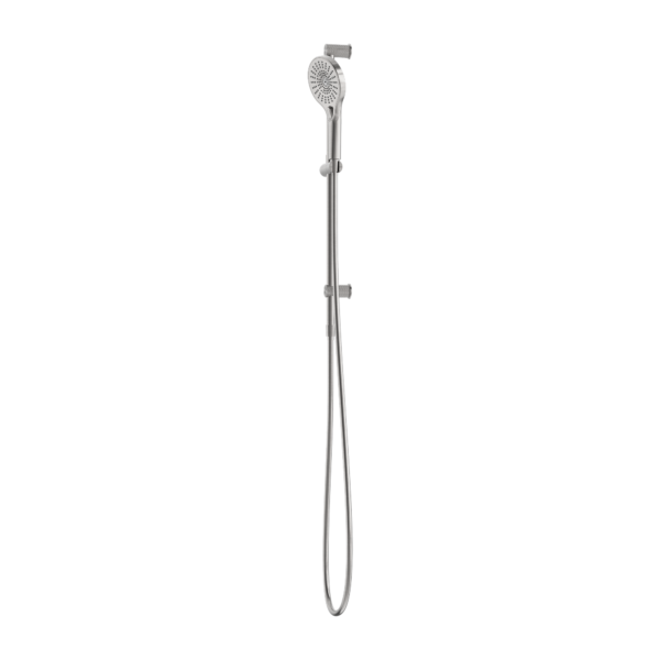 Nero Opal Rail Shower | Brushed Nickel |