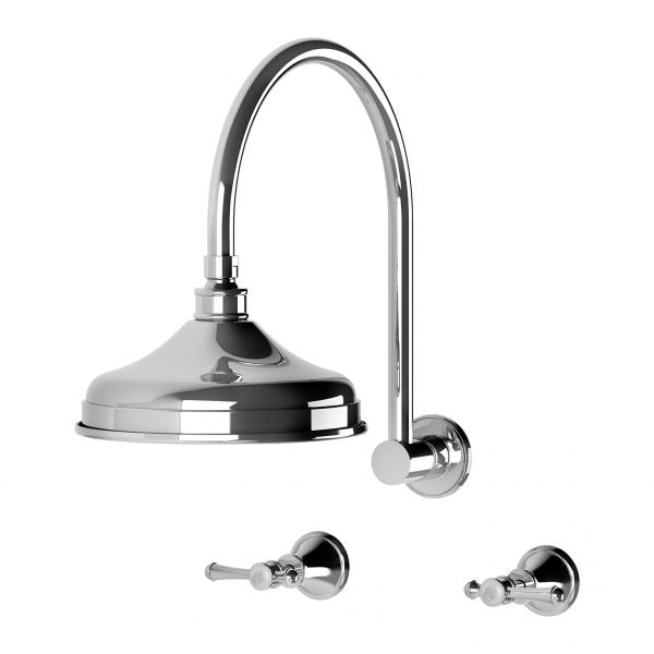 Phoenix Nostalgia Lever Shower Set | Chrome |