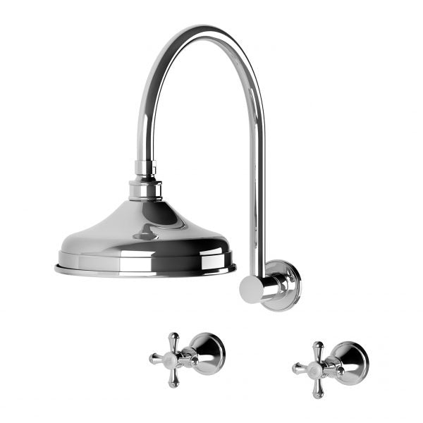 Phoenix Nostalgia Shower Set | Chrome |