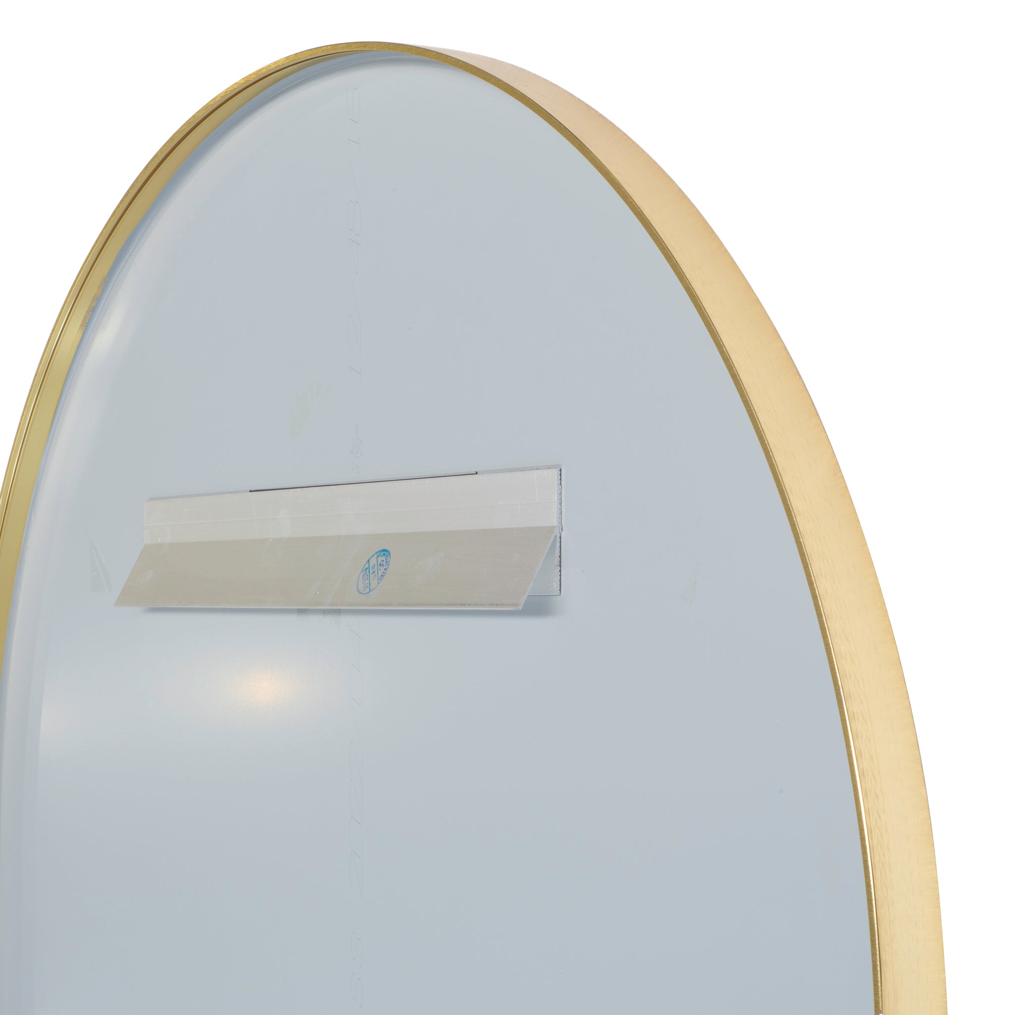 Arco Arch Mirror with Brushed Brass (gold) Frame | 5 sizes available, from 400mm to 1000mm |