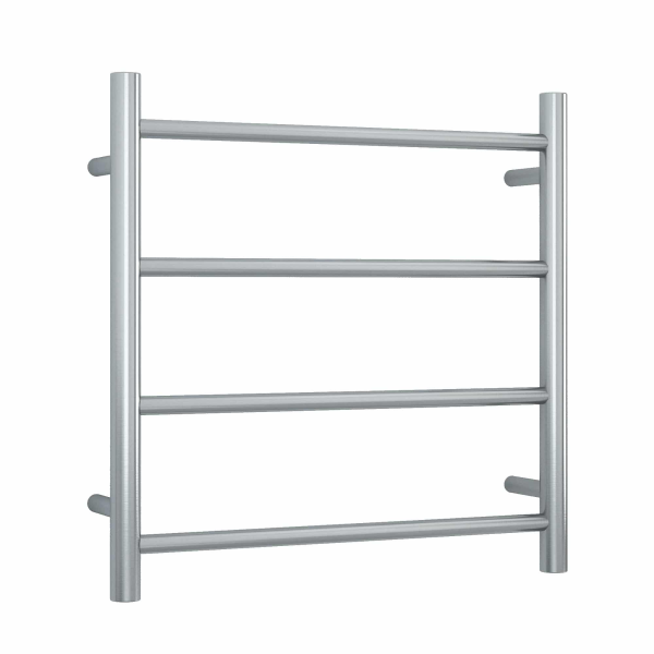 Thermogroup 4 Bar Thermorail Round Heated Towel Ladder 550mm | Brushed Stainless |