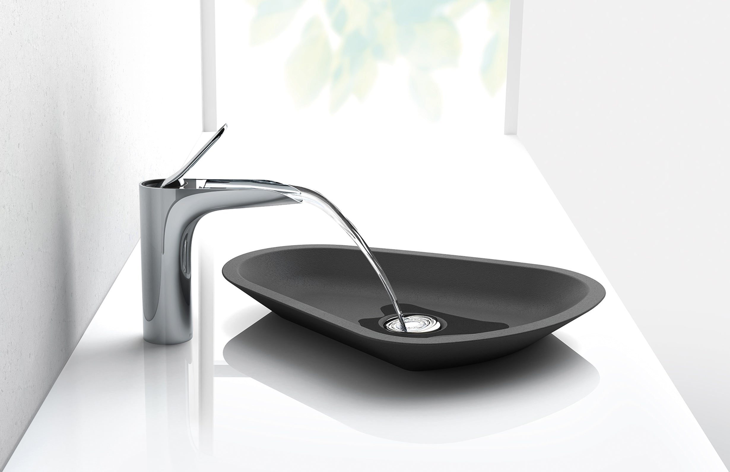 Phoenix Nara Basin Mixer | Chrome |