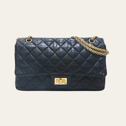 シャネル 2.55 フラップバッグ Flap bag ブラック ゴールド金具