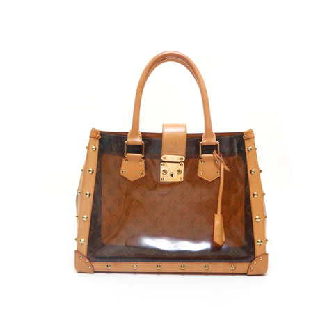 Louis Vuitton LOUIS VUITTON Almintou 2way Handbag Brown X Red P13198 – NUIR  VINTAGE