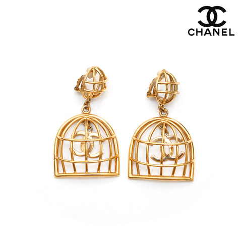 Chanel hoop earrings coco - Gem