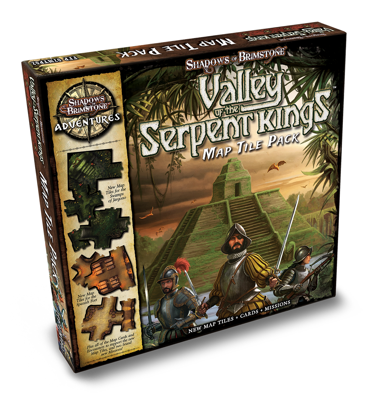 Shadows of Brimstone: Valley of the Serpent Kings Map Tile Pack
