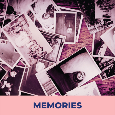 Relaxation tips, memories with old photographs