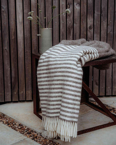 Catlins wool throw from Weave Home