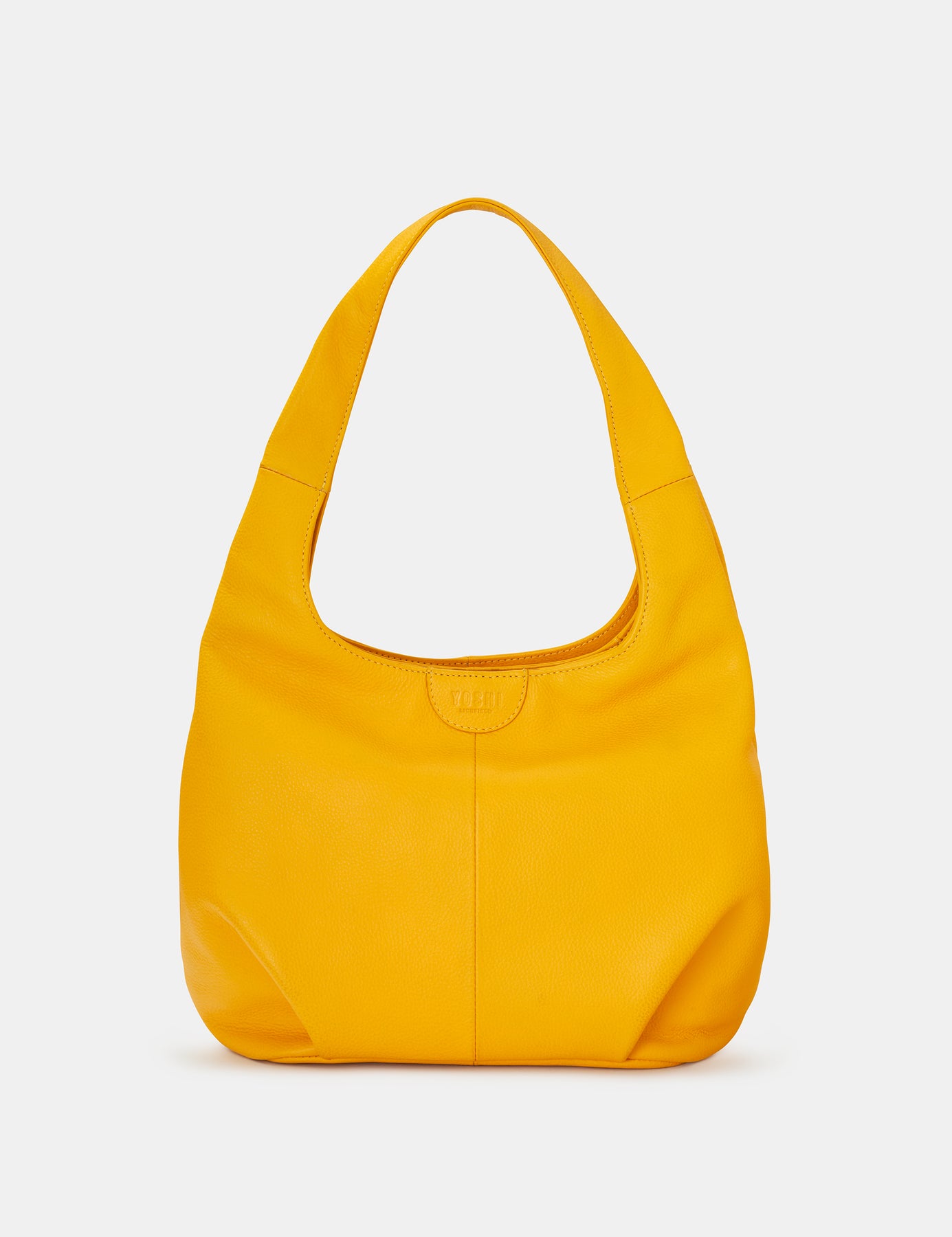 yellow slouch bag