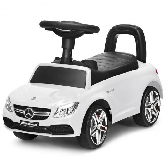 mercedes ride on push car