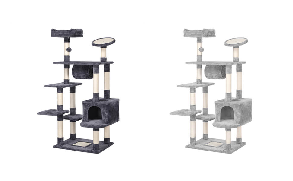 62-inch Large Cat Tree Tower Condo