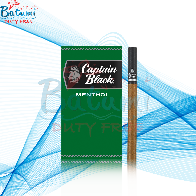 Captain Black Little Cigars Menthol Batumi Duty Free