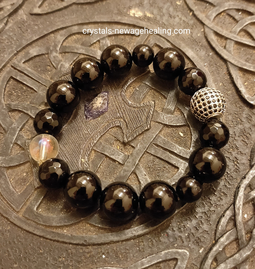 black tourmaline protection bracelet