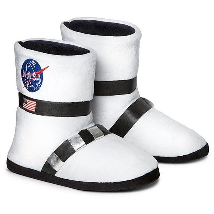 NASA Astronaut Boot Plush Slippers 