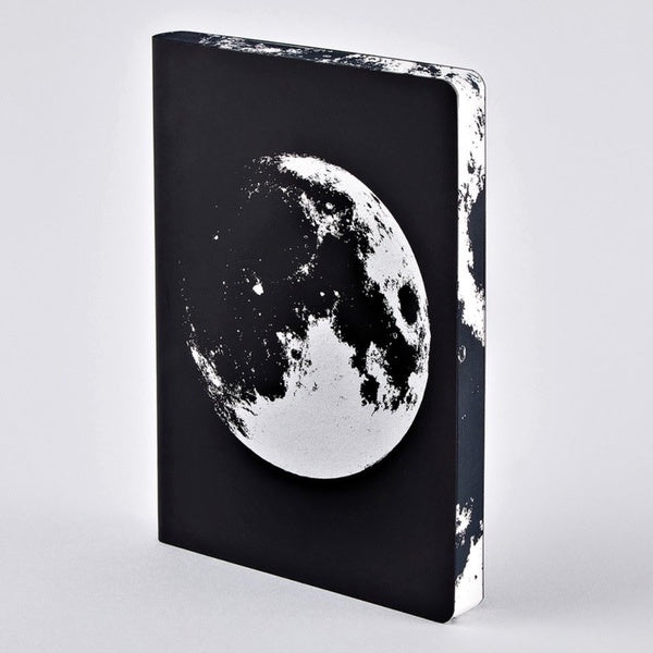 Designer leather moon notebook space gift
