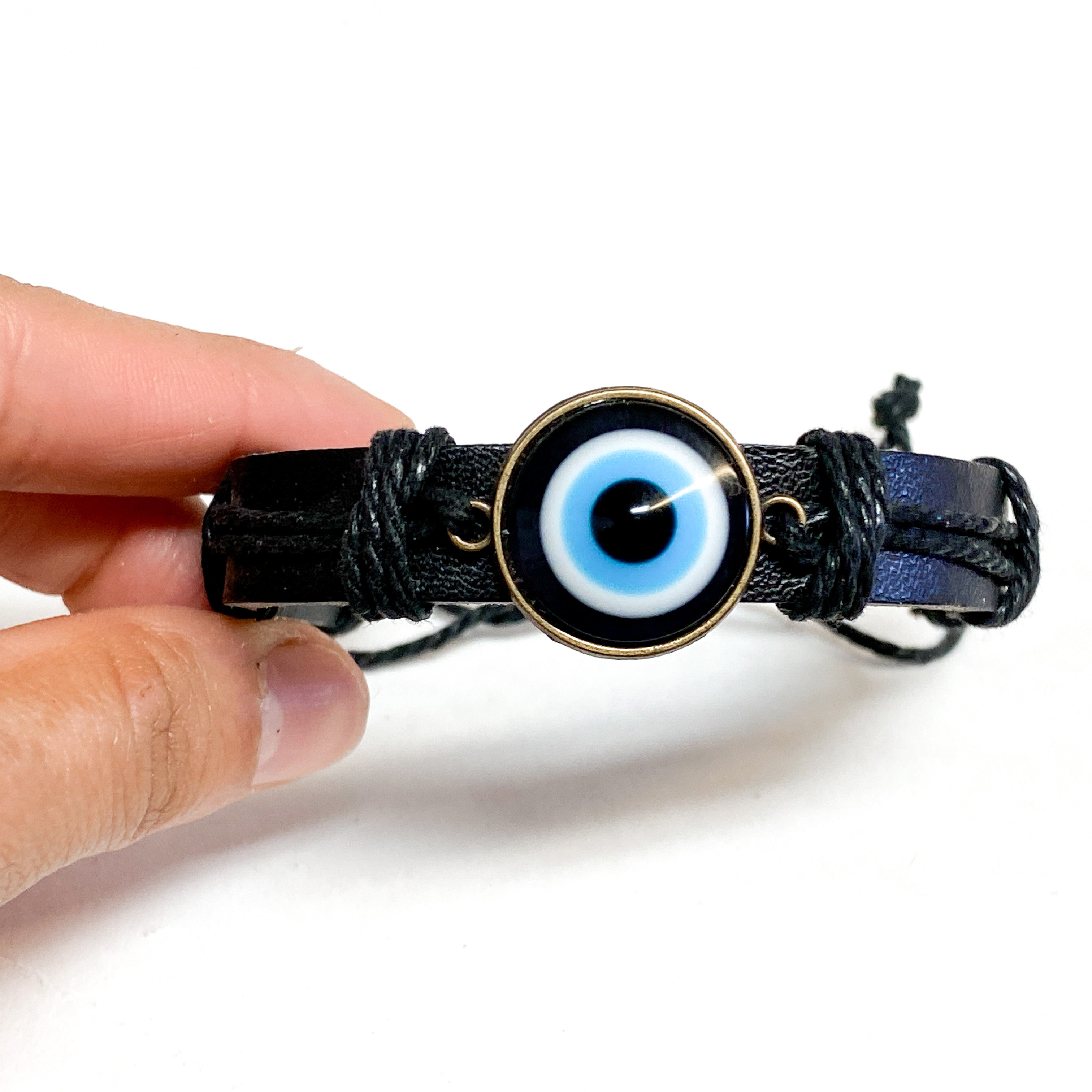 black ojo bracelet