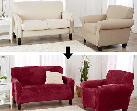 The Sofa Cover House - Extendable armchair and sofa covers