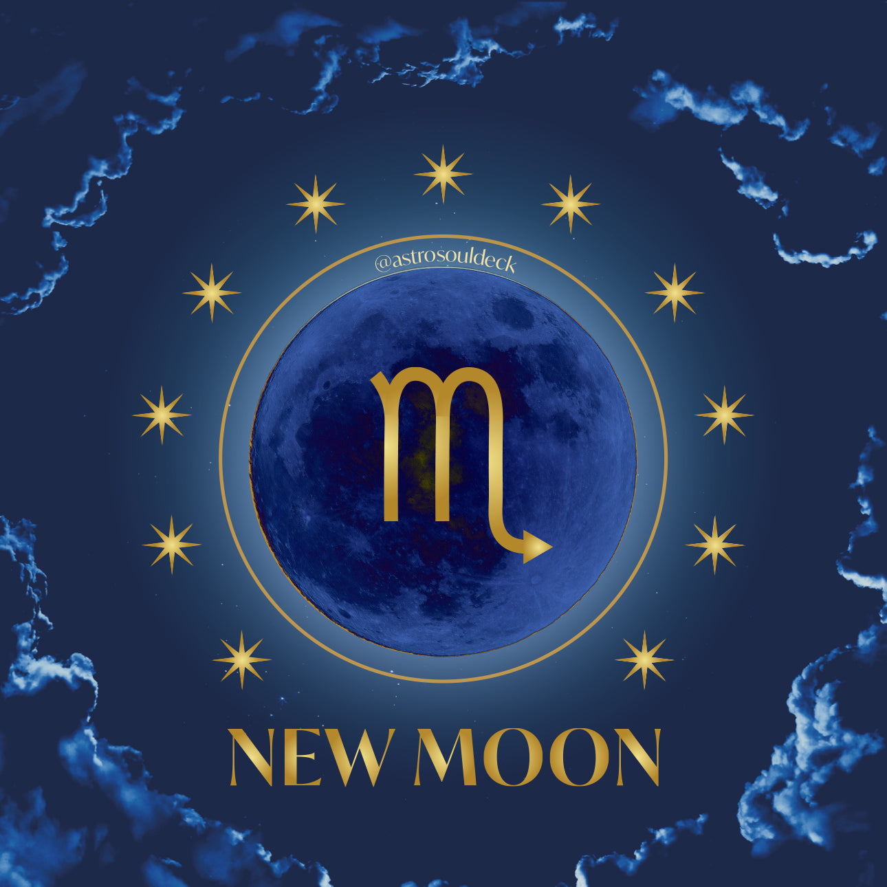 New Moon in Scorpio Studio Artemy