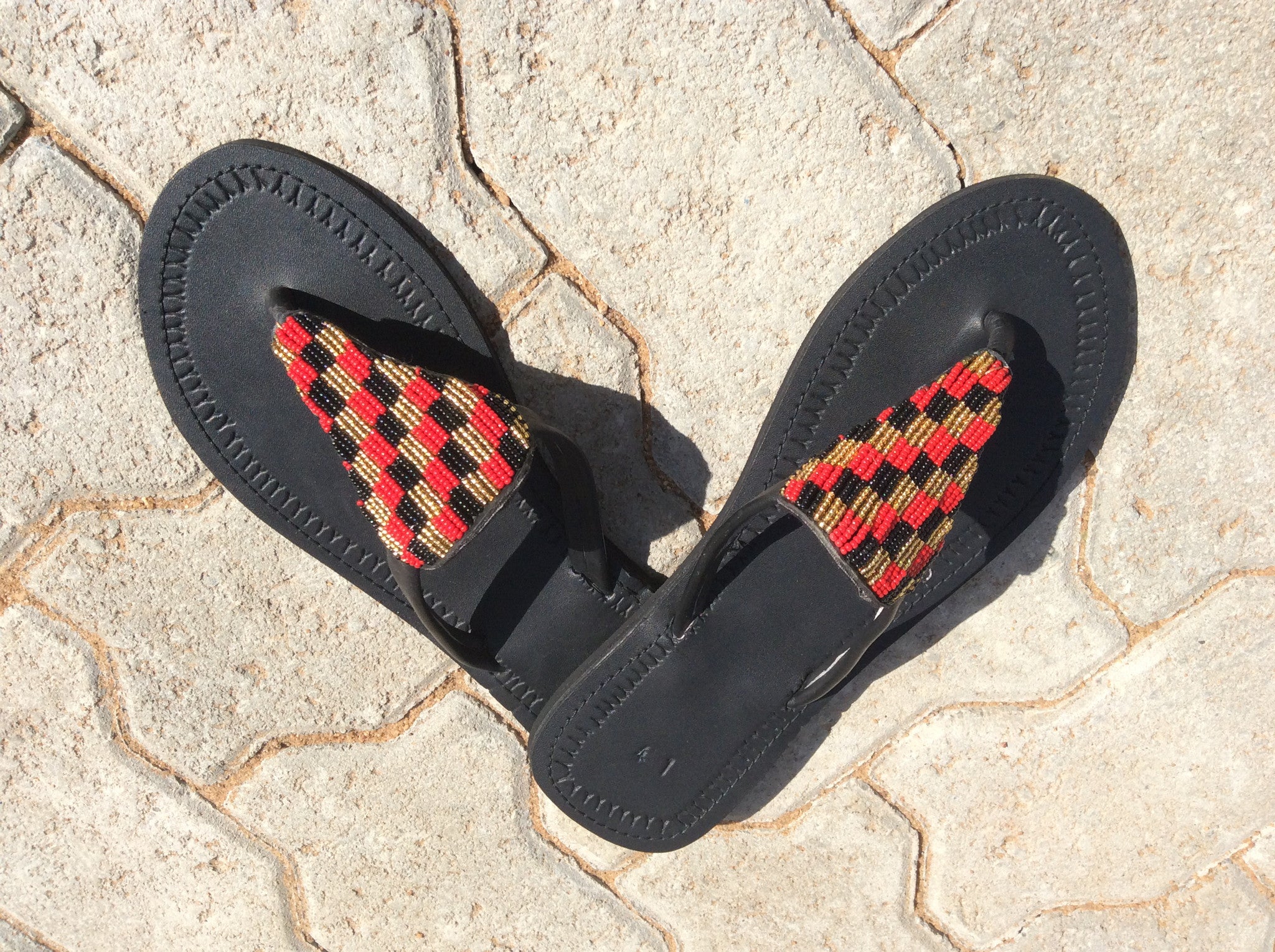 checkers sandals