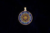 Sri Yantra Mandala sacred pendant