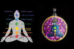 sacred pendants the chakra man